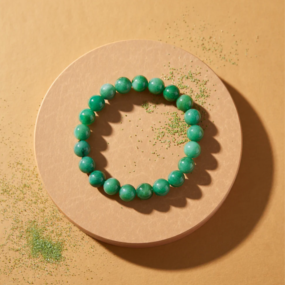 Green Aventurine bracelet 24 Beads